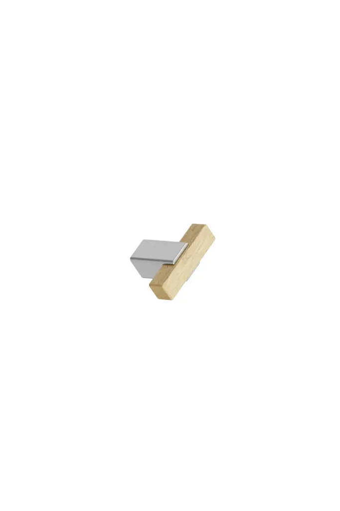 [559420044-052/66] SEGMENT KNOB (052/66 - Clear lacquered/Inox look)